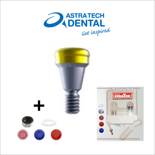Kerator Overdenture Attachment Kit for Astra Implants