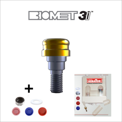 Kerator Overdenture Attachment Kit for Biomet 3i Implants