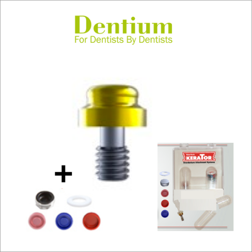 Kerator Overdenture for Dentium Implants