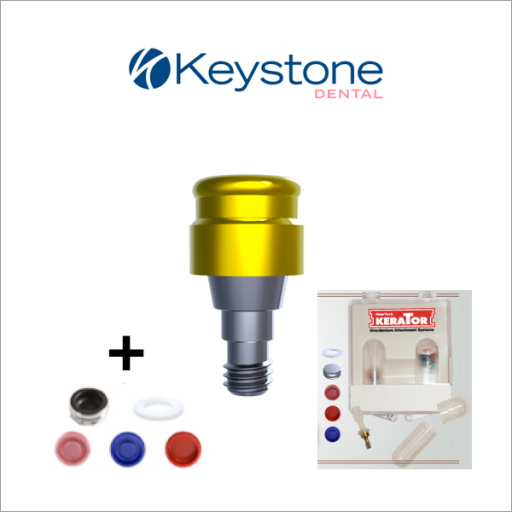 Kerator Overdenture Attachment Kit for Keystone Implants